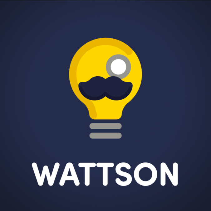 Logo for an energy app called "Wattson"